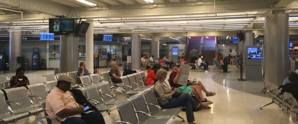 Wilmington Amtrak Station Waiting Room