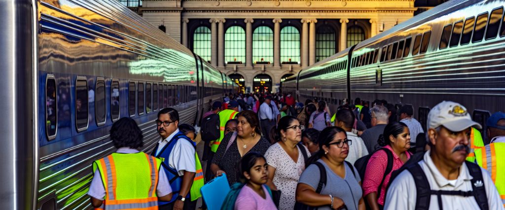 Amtrak Train Station Newark NJ