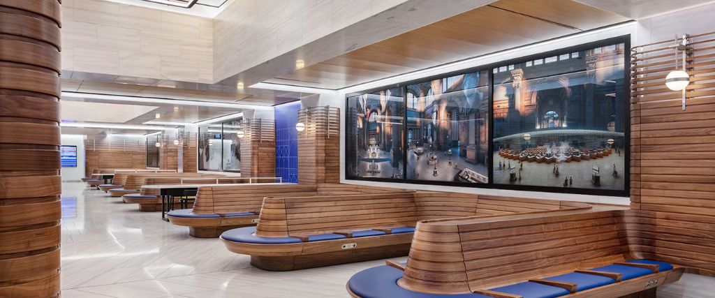 Paoli Amtrak Station Waiting room 