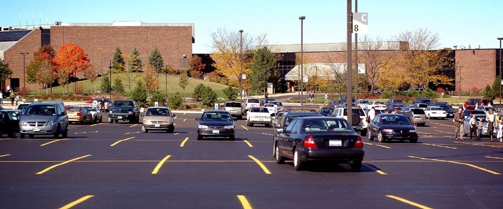 Parking at New Carrollton Amtrak Station