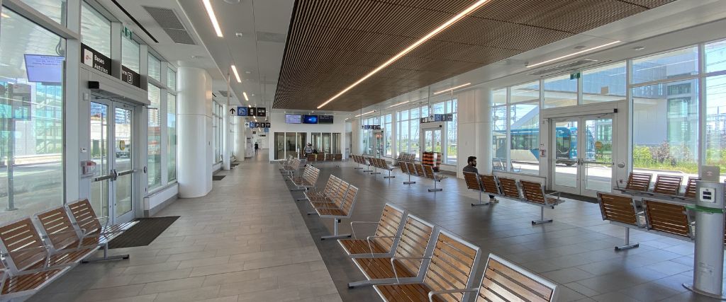 Troy Amtrak Station Waiting Room