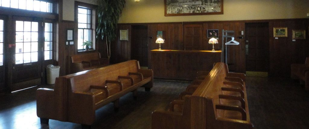 Amtrak Kirkwood Station Waiting Room