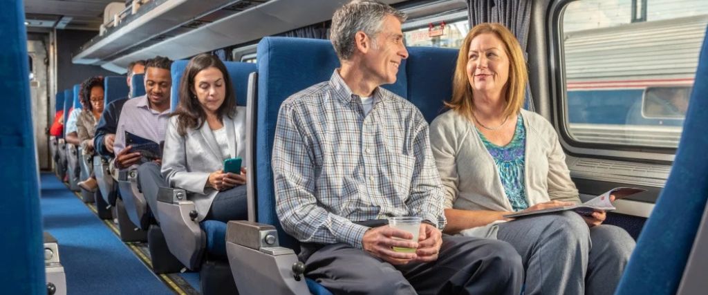 Facilities at the Amtrak Station in Fresno
