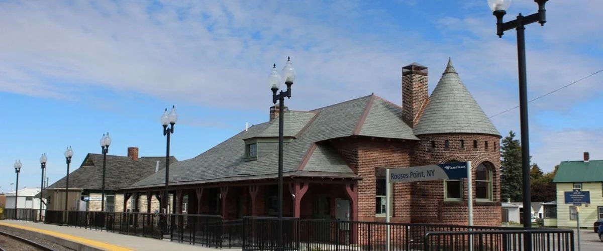 Rouses Point Amtrak Station- RSP