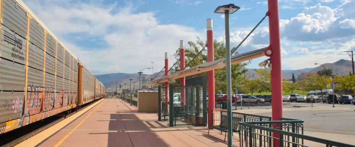 Parking at Wenatchee Amtrak Station – WEN