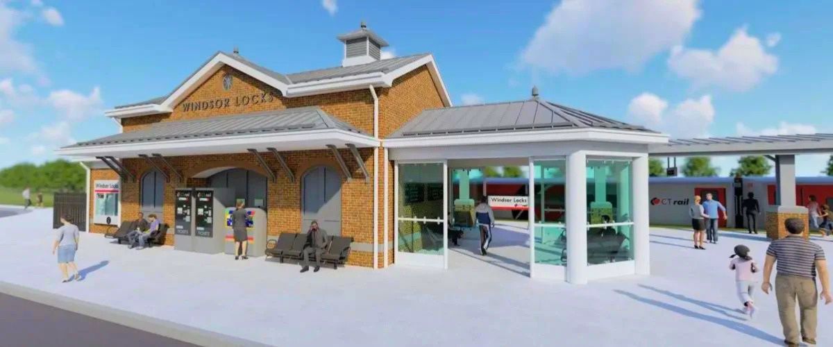 Windsor Locks, CT Amtrak Station – WNL